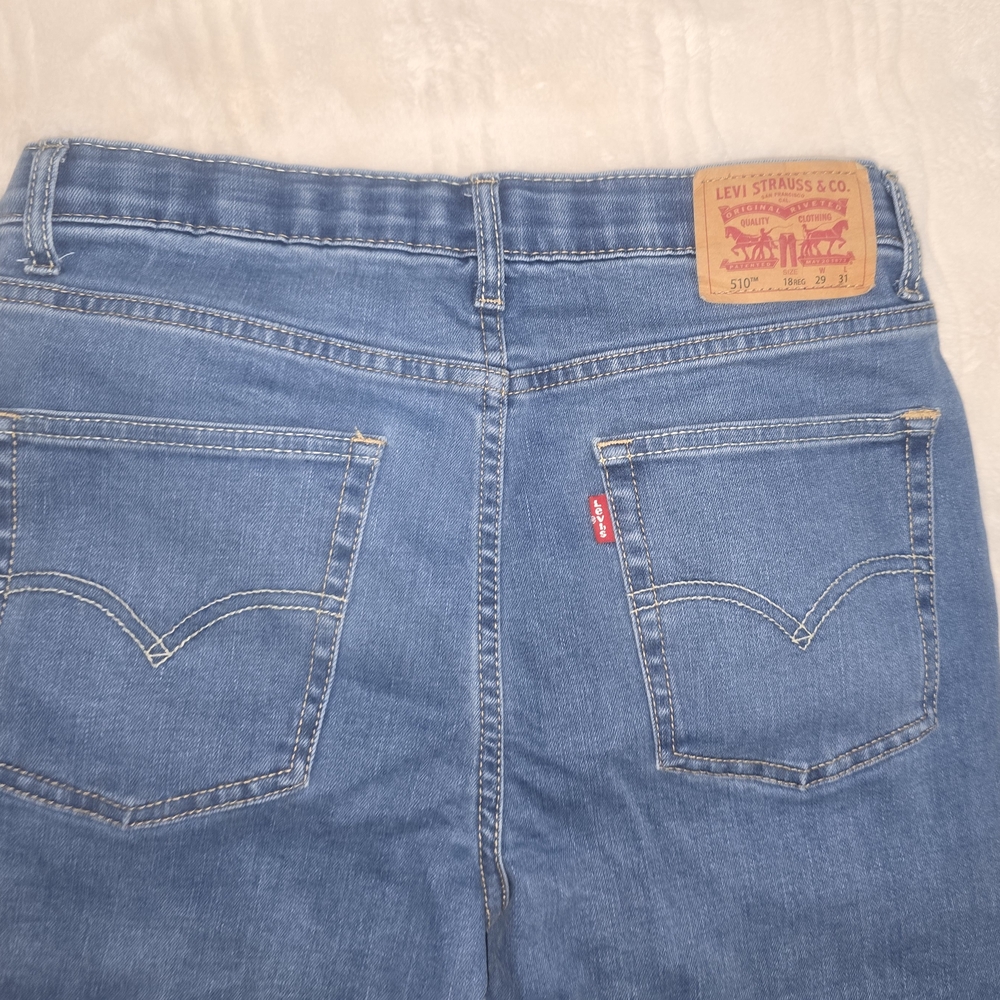 Classic Blue Denim Jeans - Picture 4 of 7